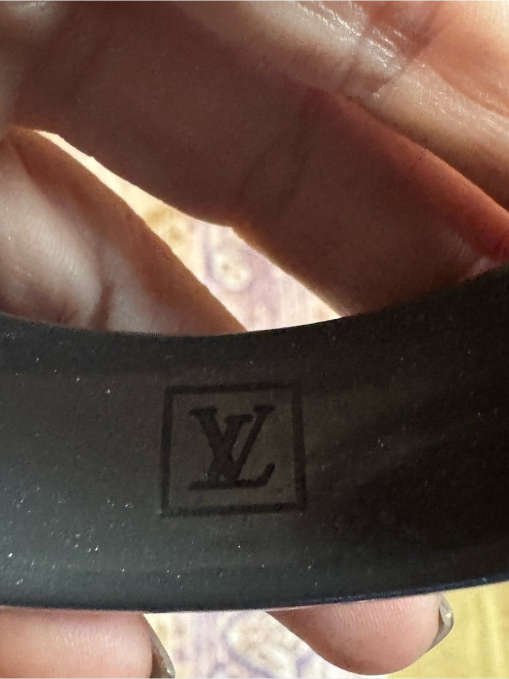 Louis Vuitton Resin and Mother of Pearl Bangle - Picture 2 of 3